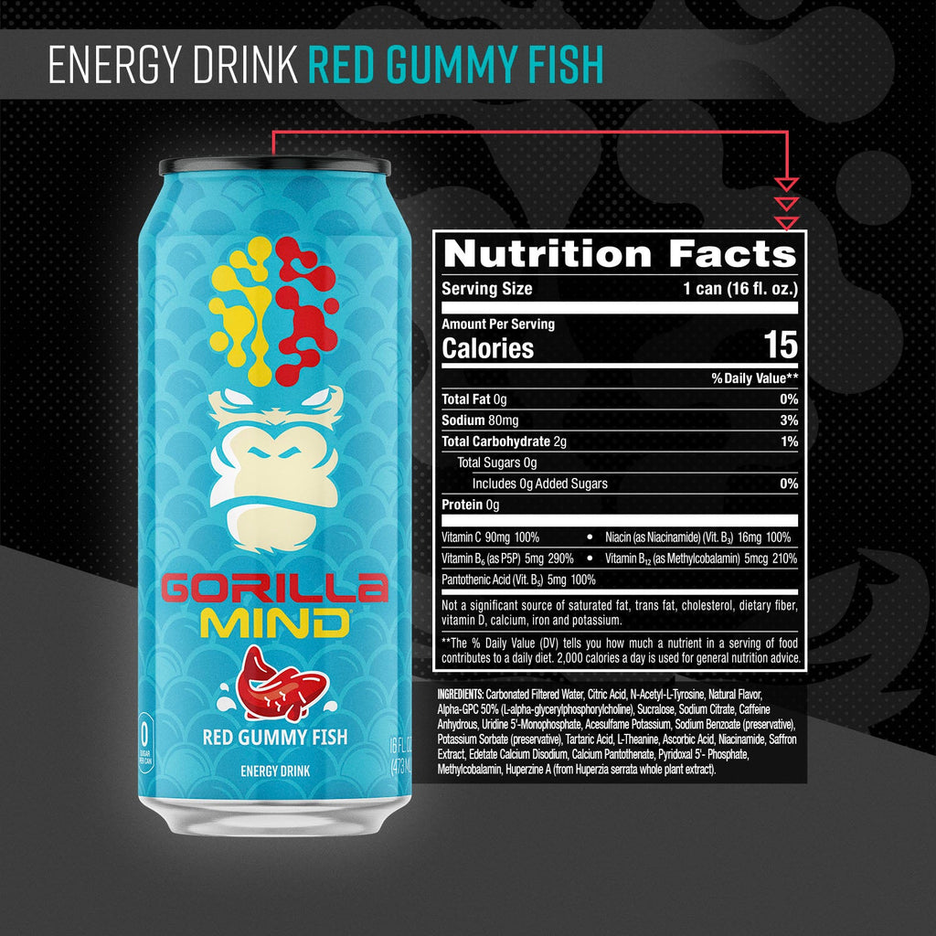 Red Gummy Fish Launch Box